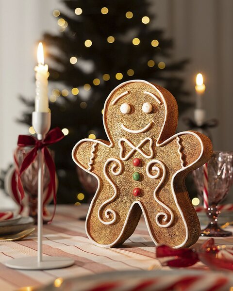Dekoratívna figúrka Gingerbread Man I 25x7x30 cm