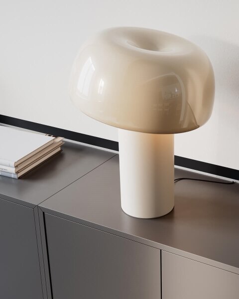 ByRydens 4024530-5504 - Stolná lampa LEAN ON ME 1xE27/8W/230V krémová