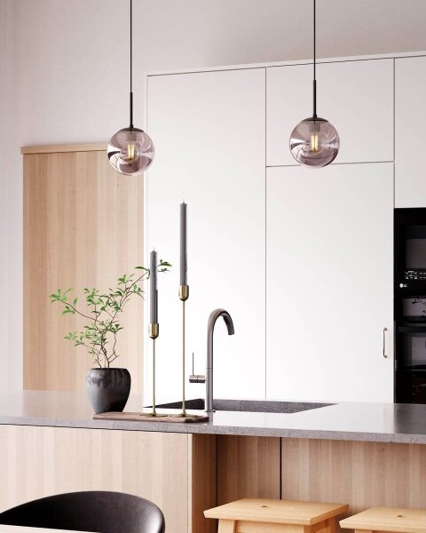 ByRydens 4202020-4505 - Závesný luster BOYLE na lane 1xE27/5W/230V