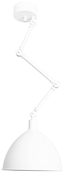 ByRydens 4200930-5007 - Stropný luster na tyči BAZÁR 1xE27/5W/230V biela