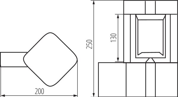 Kanlux 36552 - Vonkajšie nástenné svietidlo PEVO 1xGX53/11W/230V IP44 antracit