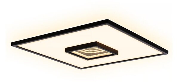 Briloner 3848015 - LED stropné svietidlo TORO LED/18W/230V 42x42 cm čierne