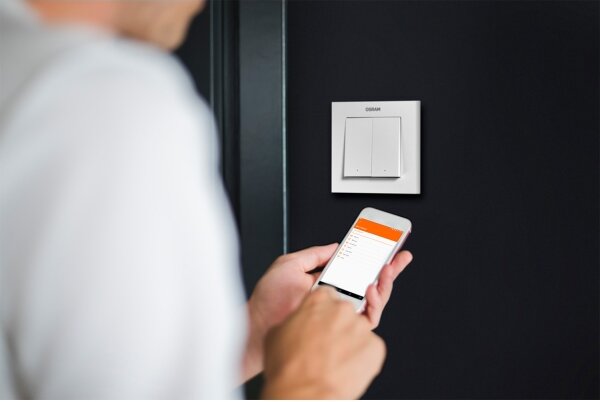 Osram - Bezdrôtový 2-tlačidlový vypínač SMART+ 5V Wi-Fi