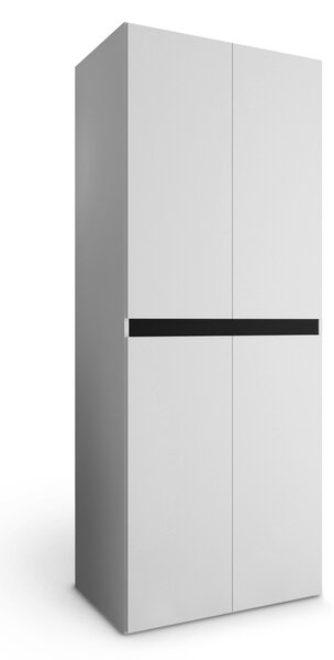 Skriňa Salsa 80x203x50 - biela