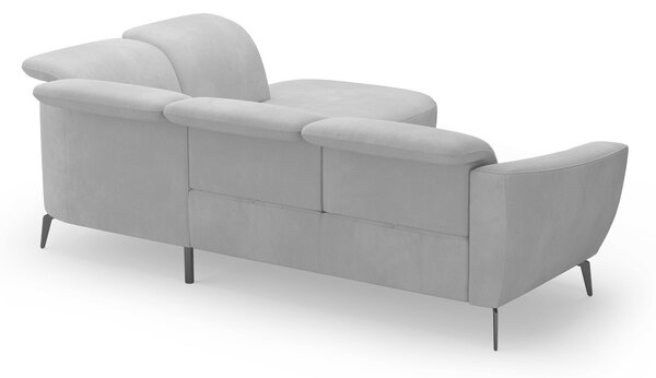 ROHOVÁ SEDAČKA, textil, sivá Sit & More - Sedačky, Online Only
