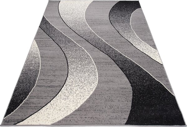 Kusový koberec TAPIS Waves - svetlo šedý