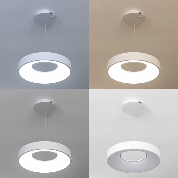 Brilagi - stmievateľný LED luster na lanku FALCON II LED/67W/230V pr. 40 cm biela + DO