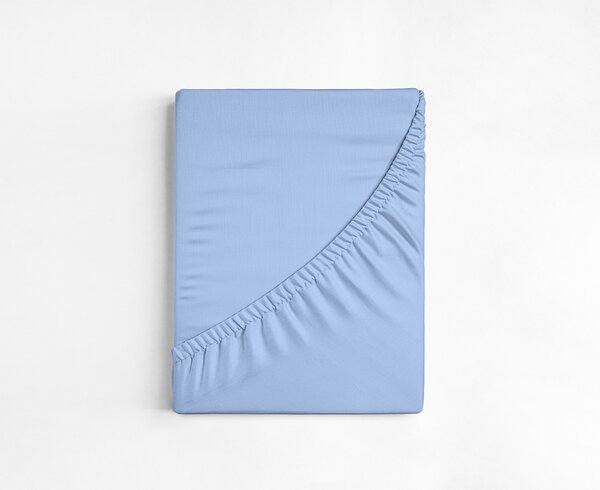 Prestieradlo Světle modré FROTÉ PREMIUM Froté PREMIUM 90-100 x 200-220/30