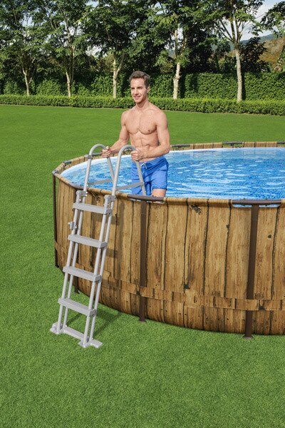 Bazén BESTWAY Steel Pro MAX BES56725 s príslušenstvom 488x122x488 cm