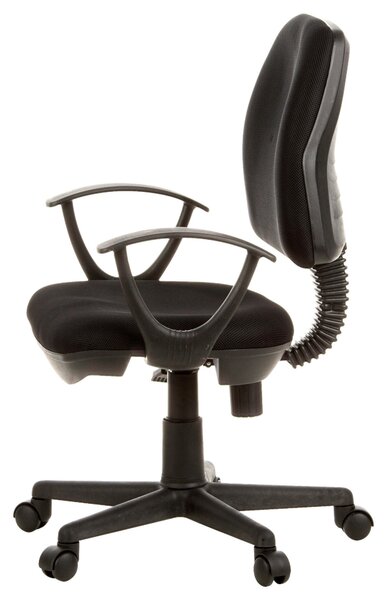 OTOČNÁ STOLIČKA, sieťovina, čierna MID.YOU - Online Only kancelárie, Online Only