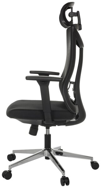 OTOČNÁ STOLIČKA, sieťovina, čierna MID.YOU - Online Only kancelárie, Online Only