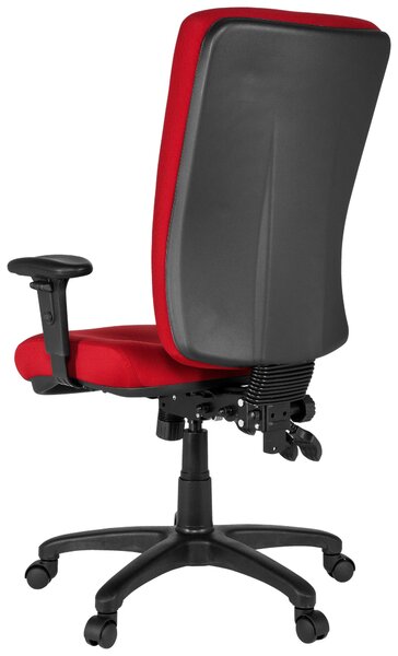 OTOČNÁ STOLIČKA, plochá tkanina, červená MID.YOU - Online Only kancelárie, Online Only