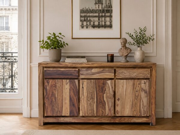 Komoda Tara 140x90x45 indický masív palisander