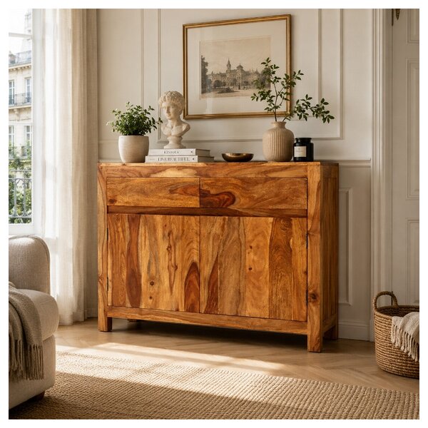 Komoda Tara 120x90x45 indický masív palisander