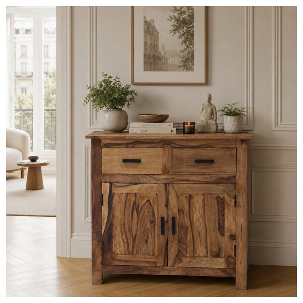 Komoda Rami 90x90x45 indický masív palisander