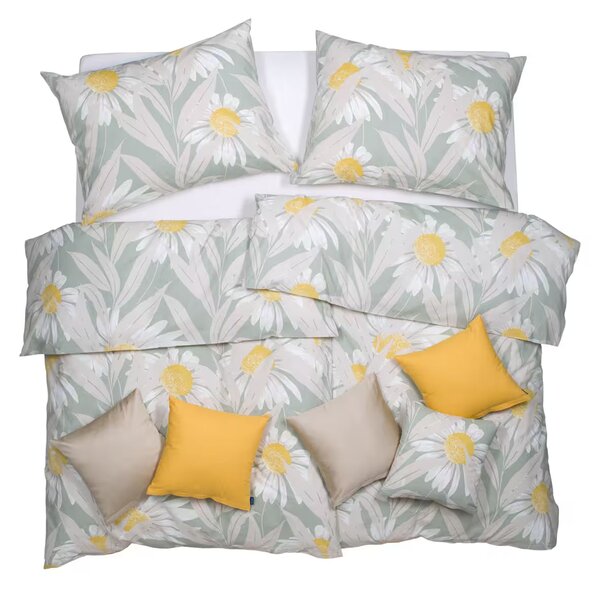 Obliečky KLASIK DESIGN margareta bežný 1x paplón 140x200 + 1x vankúš 70x90 cm
