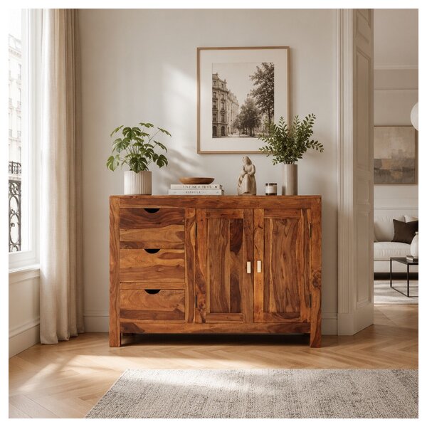 Komoda Amba 120x90x45 z indického masívu palisander