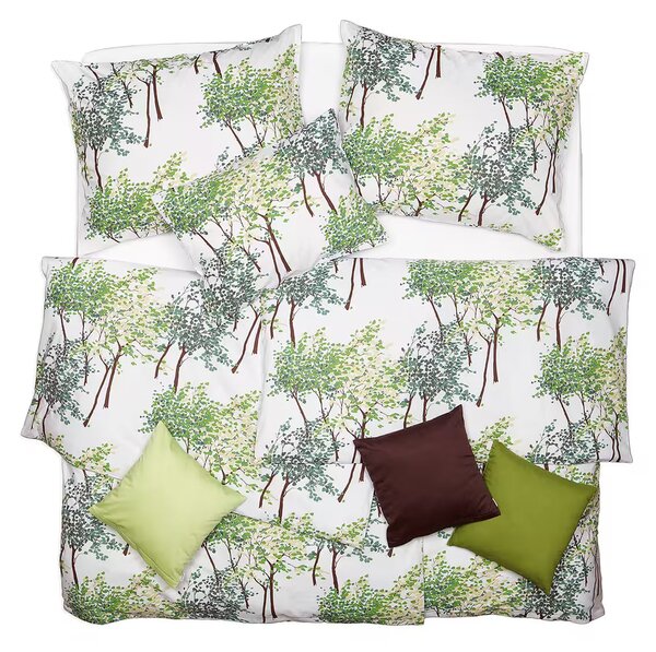 Obliečky KLASIK DESIGN spring trees bežný 1x paplón 140x200 + 1x vankúš 70x90 cm