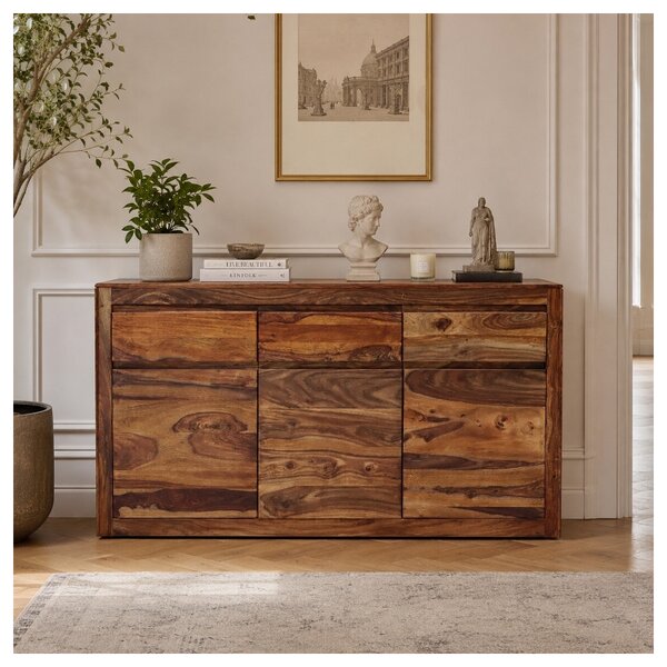 Komoda Tina 160x90x45 indický masív palisander