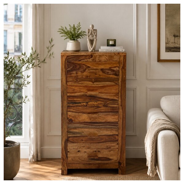 Komoda Kali 60x120x45 indický masív palisander