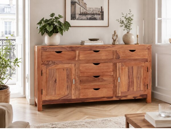 Komoda Amba 160x90x45 z indického masívu palisander