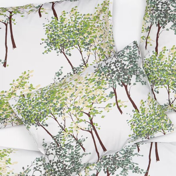Obliečky KLASIK DESIGN spring trees bežný 1x paplón 140x200 + 1x vankúš 70x90 cm