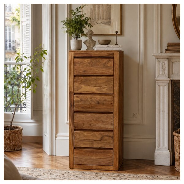 Komoda Tina 60x150x45 z indického masívu palisander