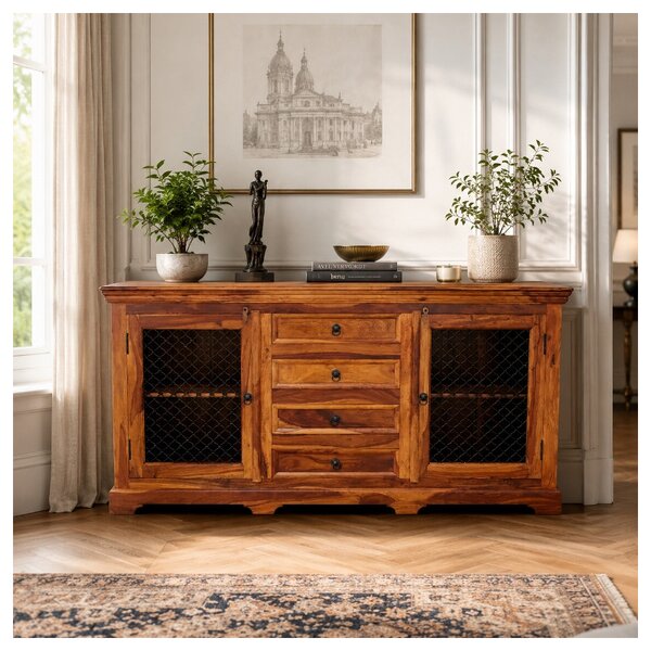 Komoda 180x90x45 Jali z indického masívu palisander