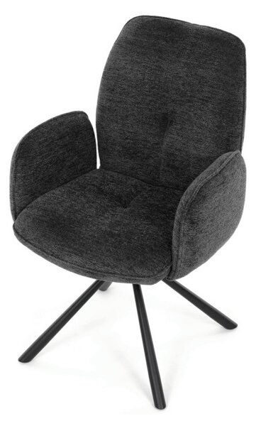 Jedálenská stolička čierna DCH-D1330 BK2