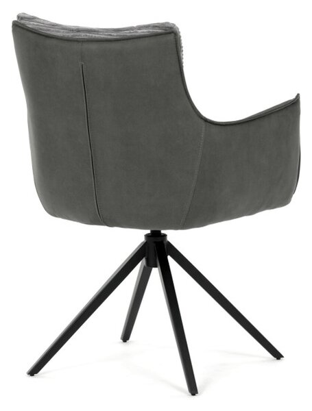 Jedálenská stolička sivá DCH-D1345 GREY2