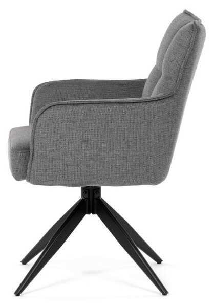Jedálenská stolička sivá DCH-P3170 GREY2