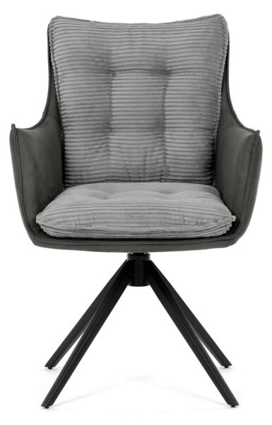 Jedálenská stolička sivá DCH-D1345 GREY2