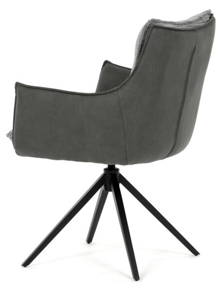 Jedálenská stolička sivá DCH-D1345 GREY2