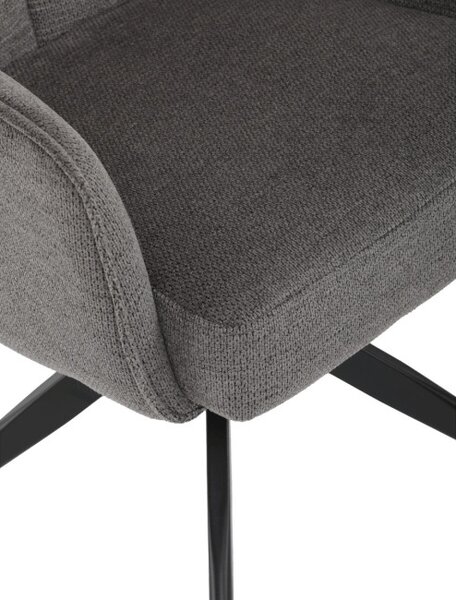 Jedálenská stolička sivá DCH-P3170 GREY2