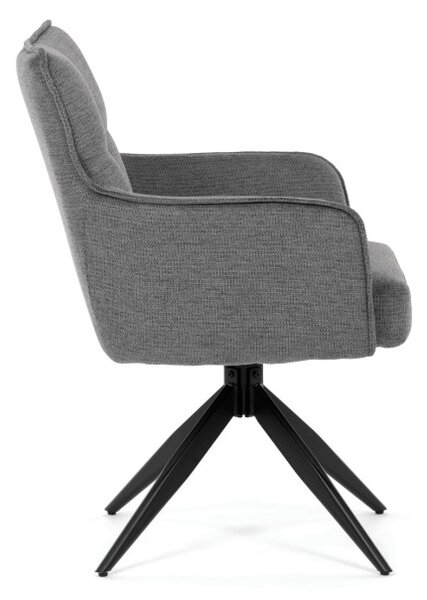 Jedálenská stolička sivá DCH-P3170 GREY2