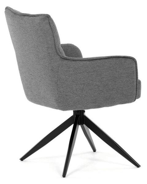 Jedálenská stolička sivá DCH-P3170 GREY2