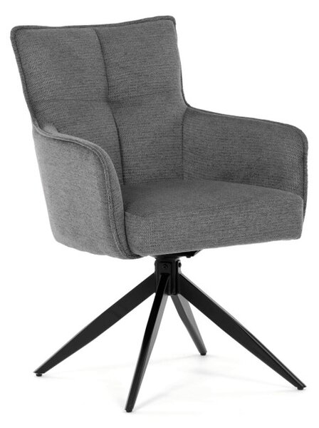 Jedálenská stolička sivá DCH-P3170 GREY2