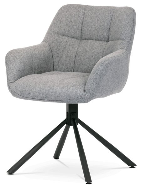 Jedálenská stolička sivá HC-532 SIL2