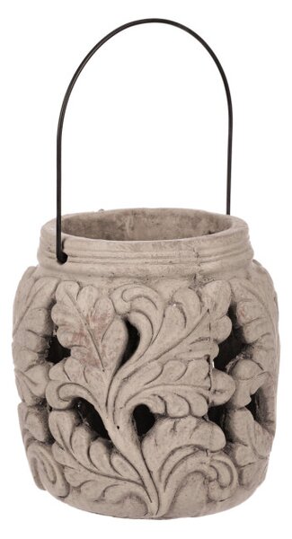 Betónový lampáš sivý FD6519