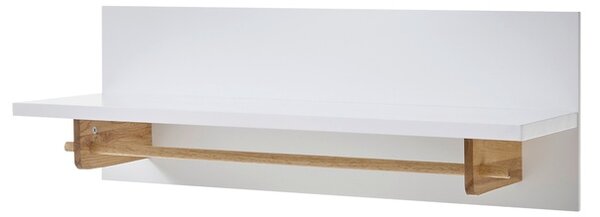 Predsieňový panel CVERO biela matný lak/masívny dub