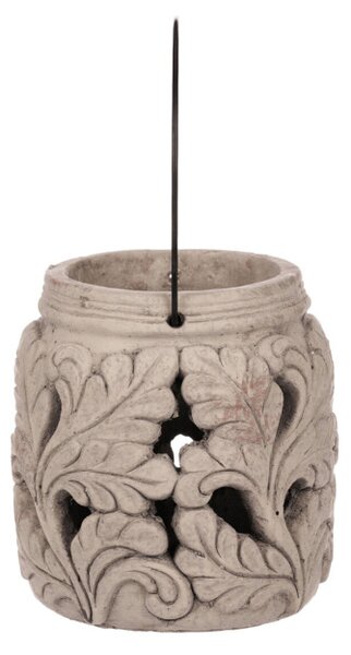 Betónový lampáš sivý FD6519