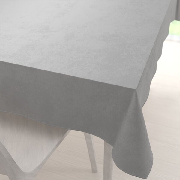 Biante Zamatový obdĺžnikový obrus Velvet Premium SVP-027 Svetlo sivý 50x100 cm