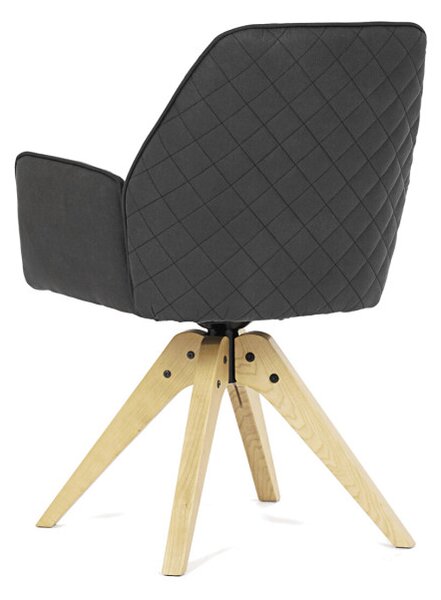 Jedálenská stolička čierna HC-539 BK3