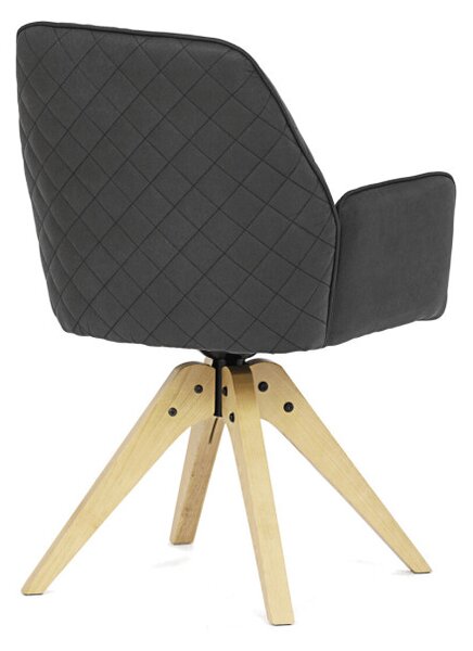 Jedálenská stolička čierna HC-539 BK3