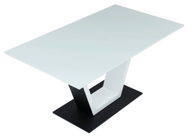 Jedálenský stôl 160x90 cm, rozkladací HT-D1931 WT
