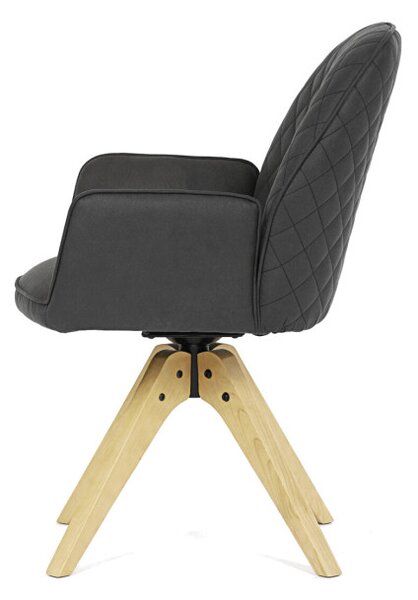 Jedálenská stolička čierna HC-539 BK3