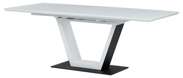 Jedálenský stôl 160x90 cm, rozkladací HT-D1931 WT