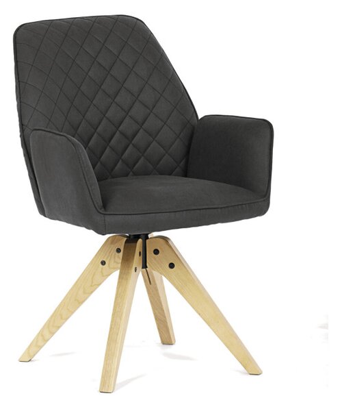 Jedálenská stolička čierna HC-539 BK3