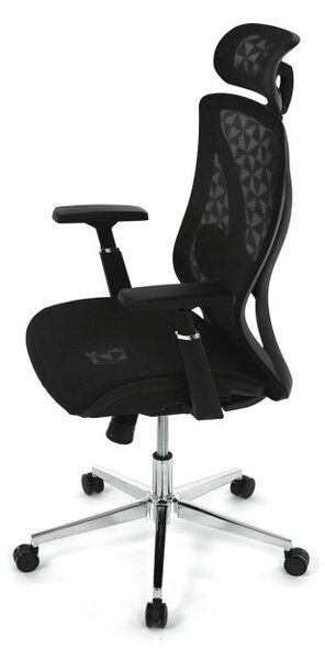 Kancelárska stolička čierna KA-S258 BK