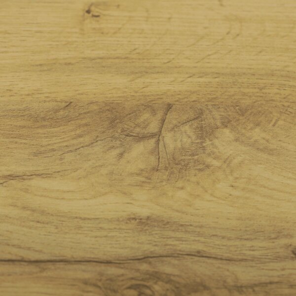 Jedálenský stôl 160x90 cm, rozkladací HT-R5624 OAK dub / čierne nohy